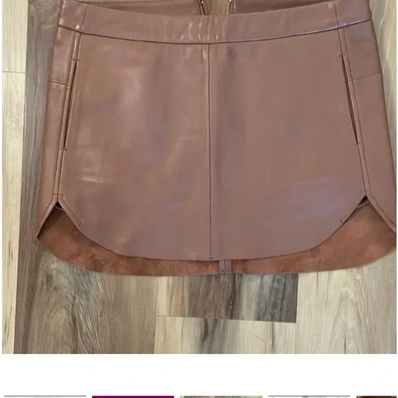 Mason leather Skirt (Never worn) - Picture 5 of 5